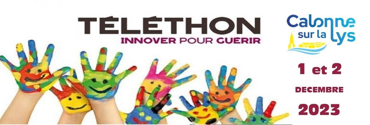 bannière Téléthon