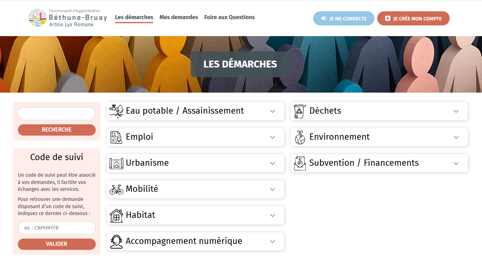 CABBALR : Démarches en ligne