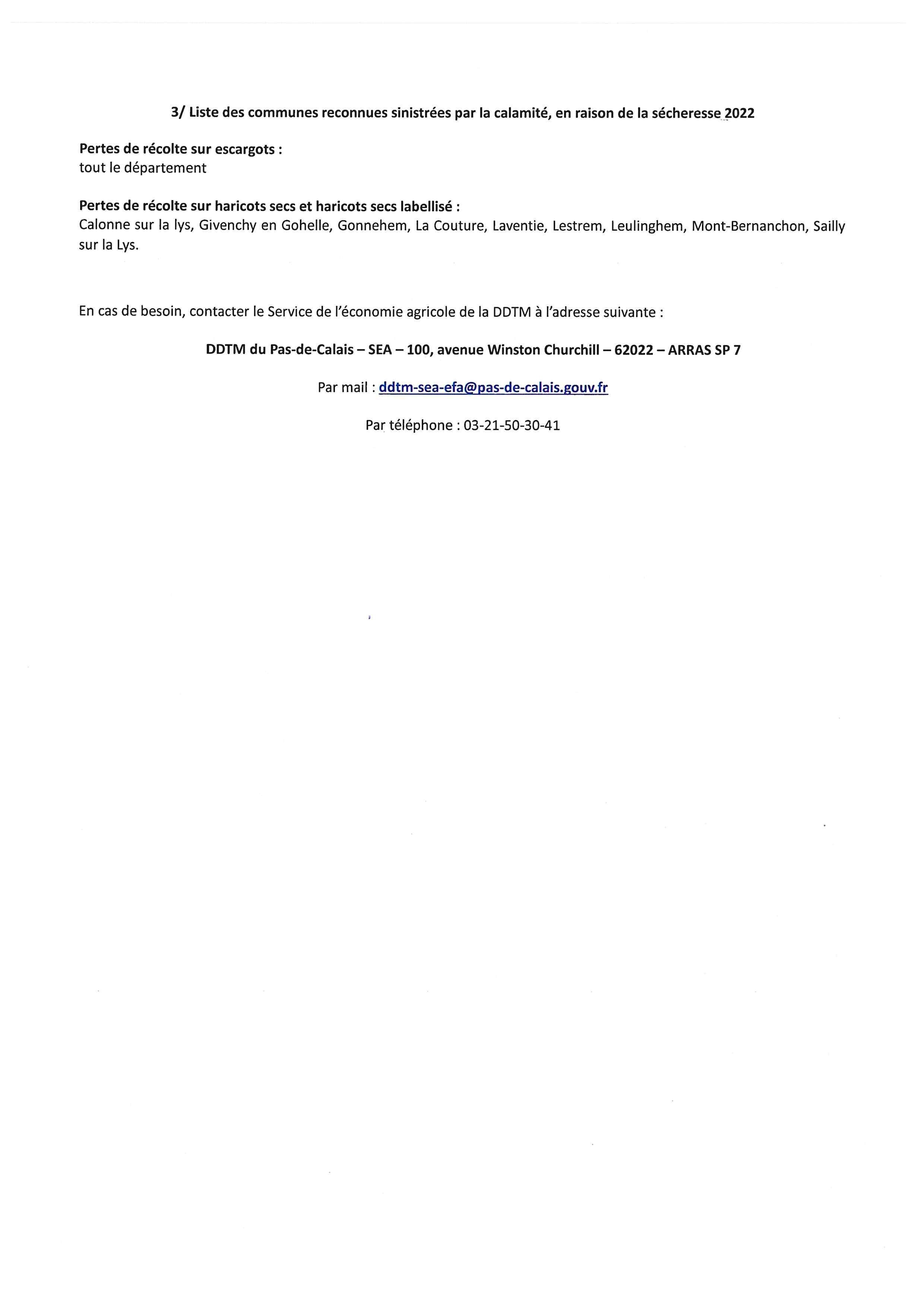 Calamité Agricole Page 2