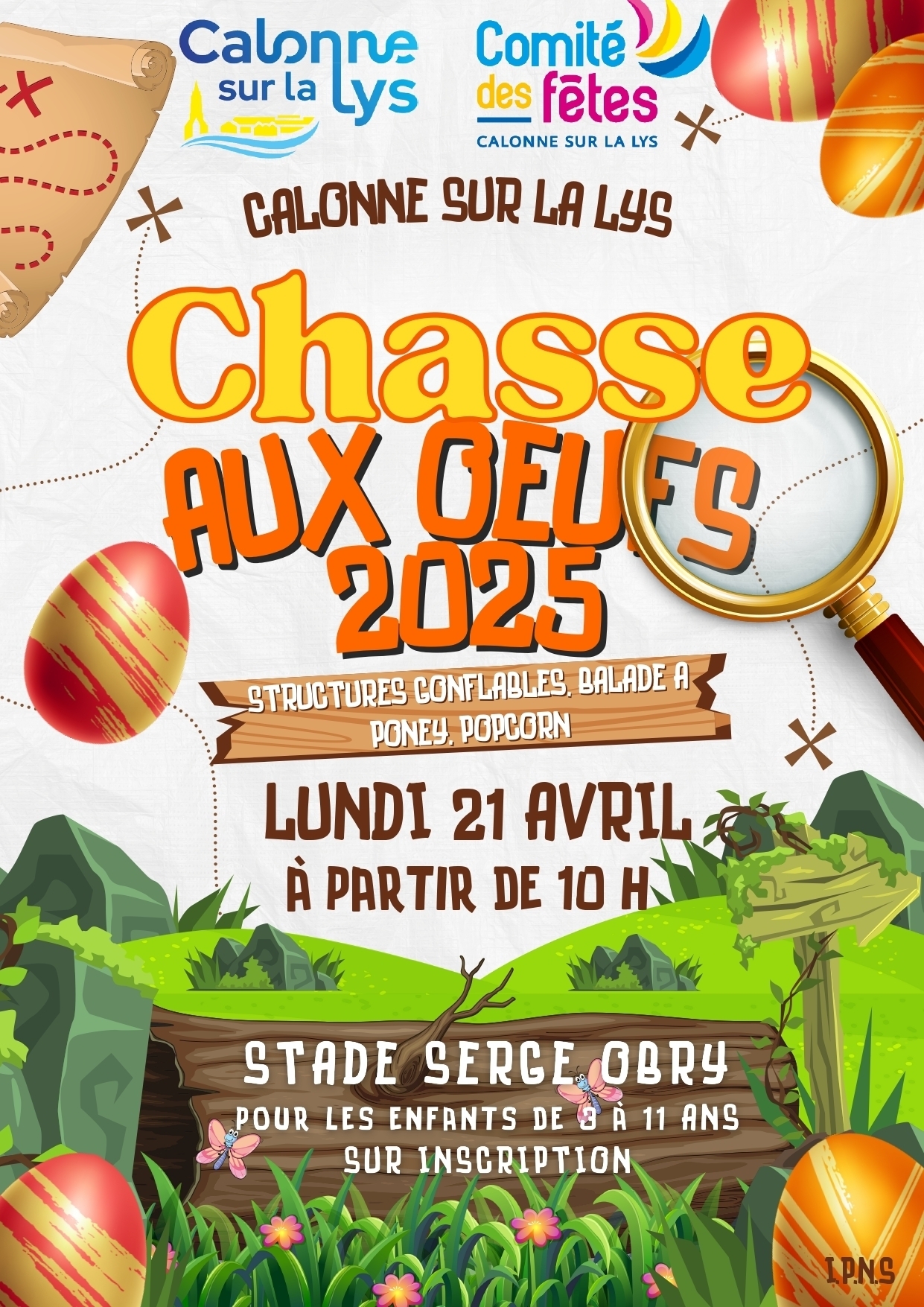 Chasse aux œufs 2025