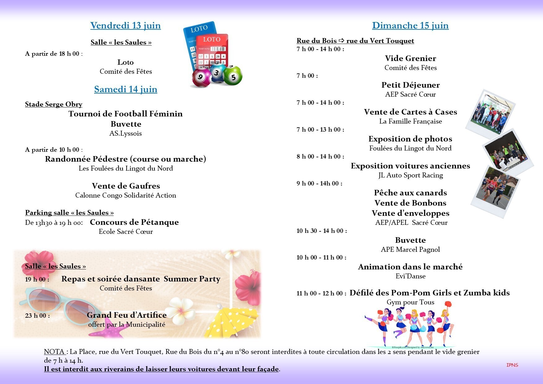 Fêtes communales 2