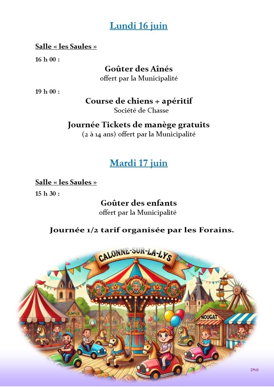 Fêtes communales 3