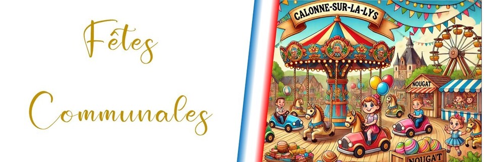 Bannières Fêtes communales