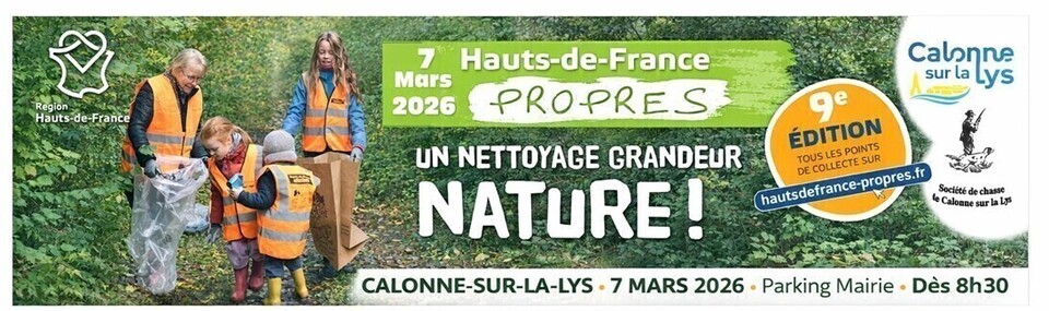 Hauts de France Propres (bannière)