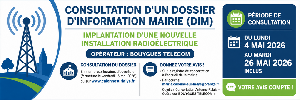 Implantation d’une nouvelle installation radioélectrique