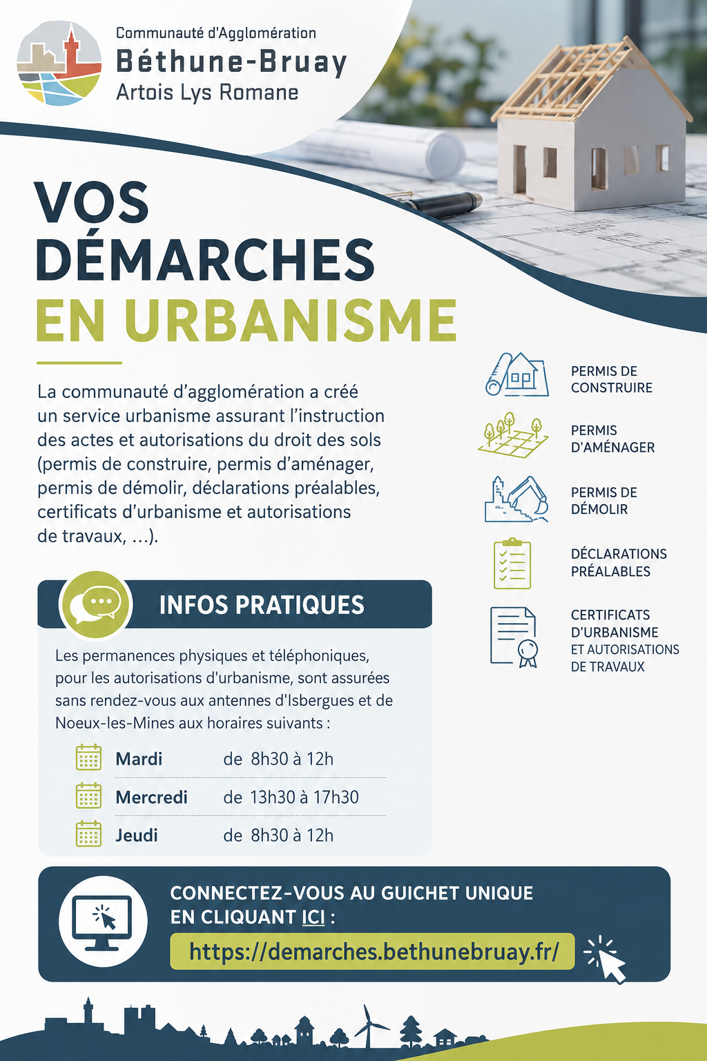 Vos démarches en urbanisme